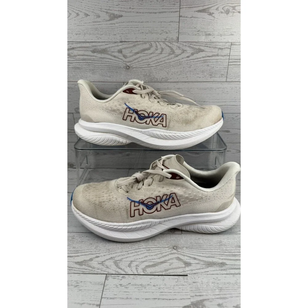 Hoka One One Mach 6 147810-SCCG White 8.5B Womens Sneakers Running Shoes #175